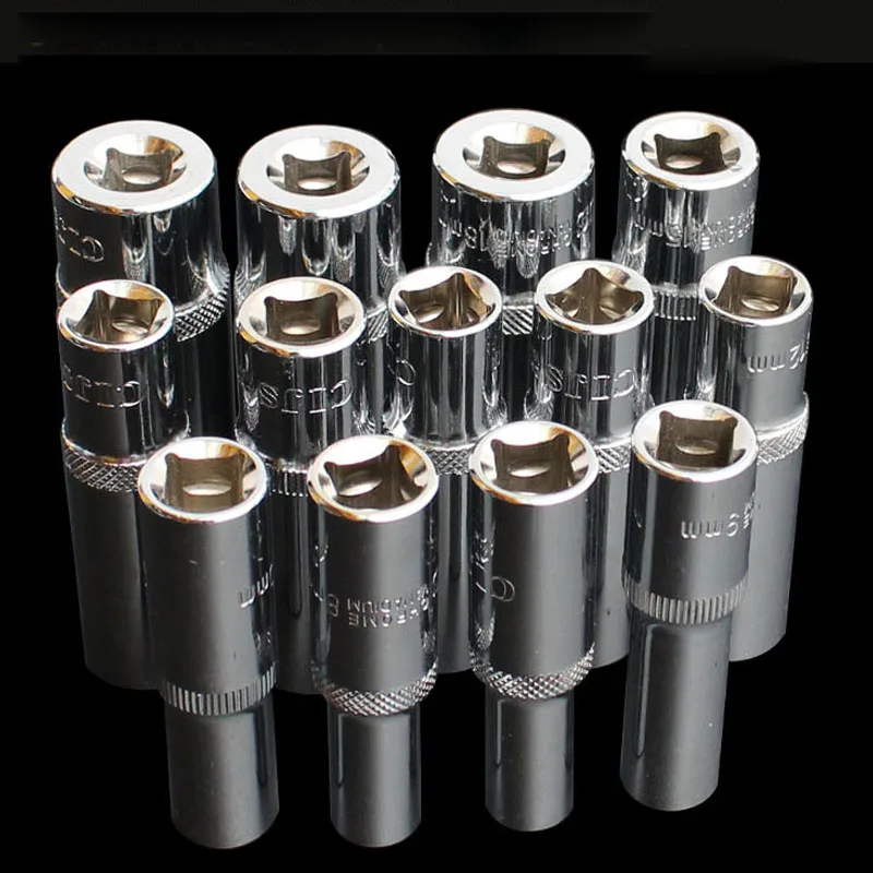 1 шт. Набор торцевых головок с шестигранным хвостовиком 3/8 дюйма мм |