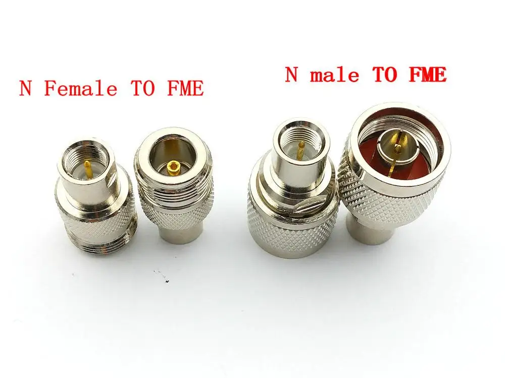 

Штекер медный N/гнездовой к штекеру FME RF, 1 шт.