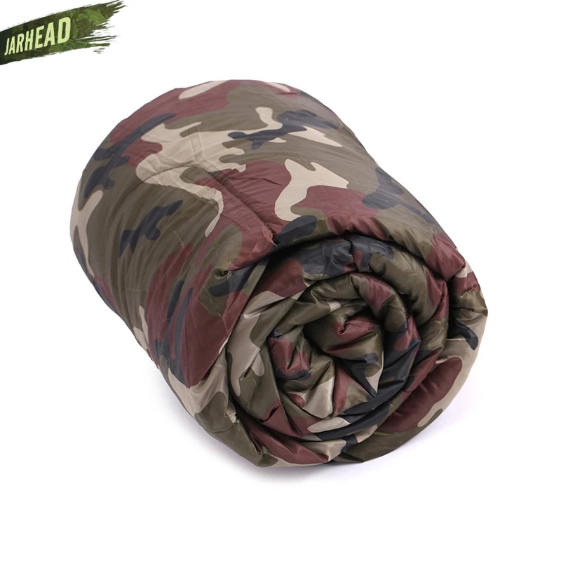 Камуфляжный спальный мешок из полиэфирного волокна водонепроницаемый для
