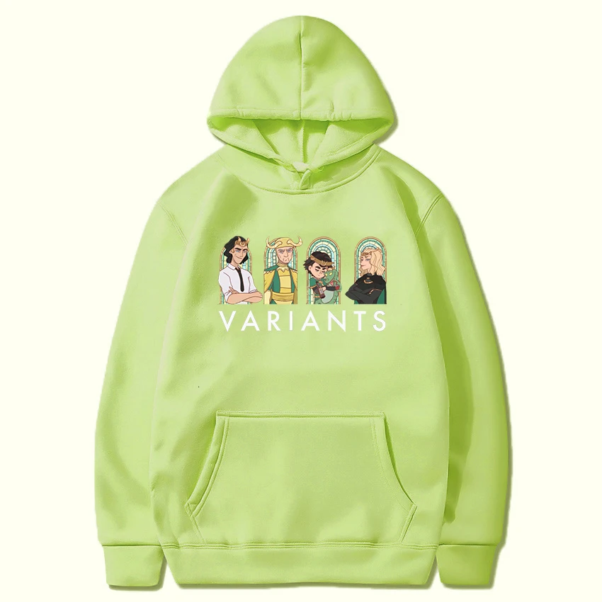 Loki Variants Hoodie Sweatshirts Women Men Oversized Hoodies American Movie TV Character Long Sleeve Casual Crew Neck Streetwear