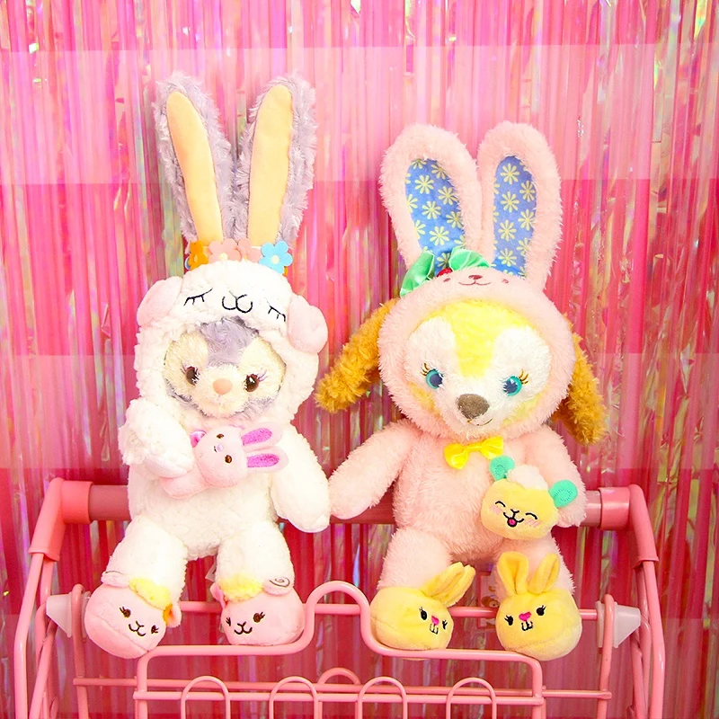 Пасхальный кролик медведи дуффи и Shelliemay Kawaii Плюшевые игрушки Stellalou Gelatoni кошка