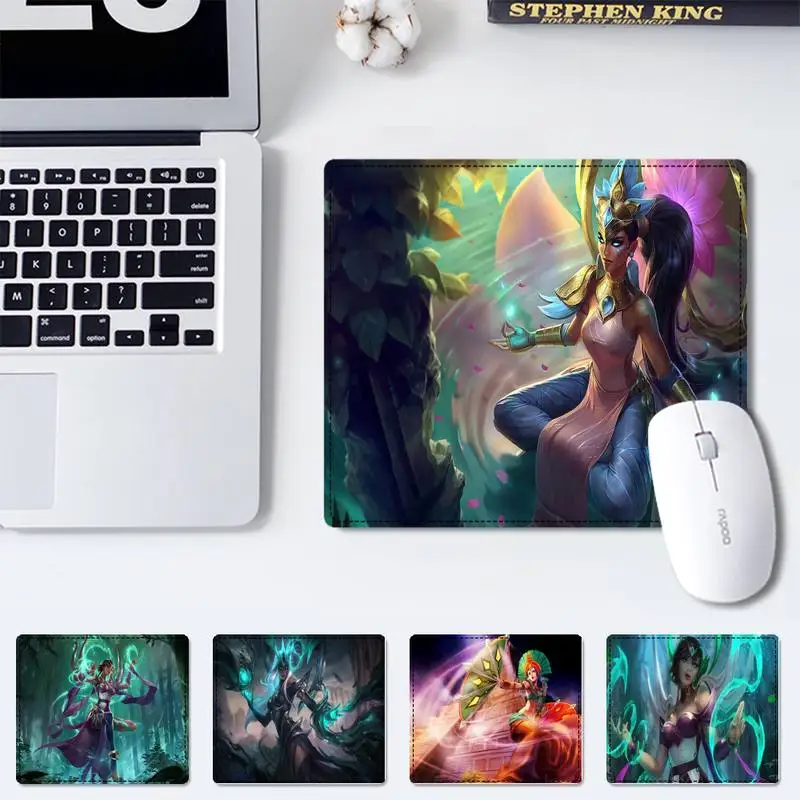 

Popolar LOL Karma office Pad Keyboard Mat Desk Durable Desktop Mousepad Rubber Gaming Small Mouse Pad Office Mouse Mat