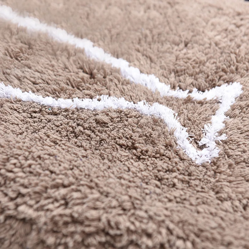 Махровые хлопковые коврики и ковры лохматые детские напольные для игровой