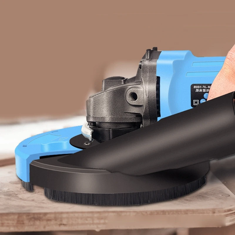 

N0HB Practical Angle Grinder Dust Shroud 17cm/6.69'' Dust Cover for stone Concrete Grinding Disc Grinder Tool Dust Collection