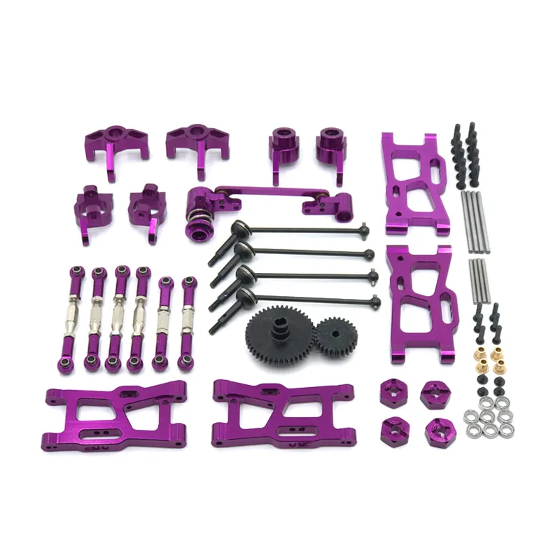 

WLtoys 1/14 144001 1/12 124017 124016 124018 124019 Metal Upgrade Modification Parts Kit RC Car Accessories