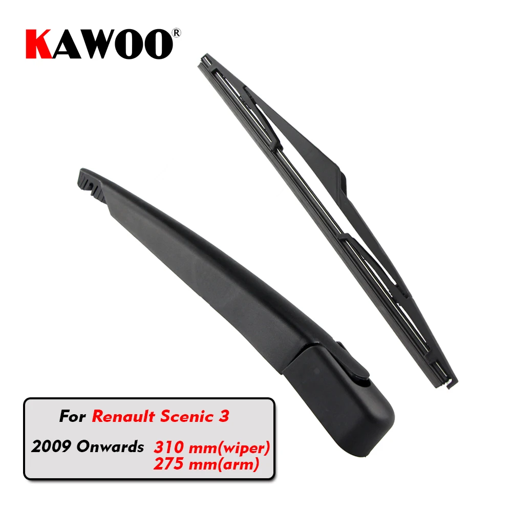 Щетка заднего стеклоочистителя KAWOO лезвия для стекла рычаг Renault Scenic 3 Hatchback (2009 г.)