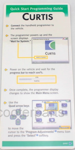 Ручной программатор на колесах от производителя Curtis 1313-4401 с разъемом XLR и