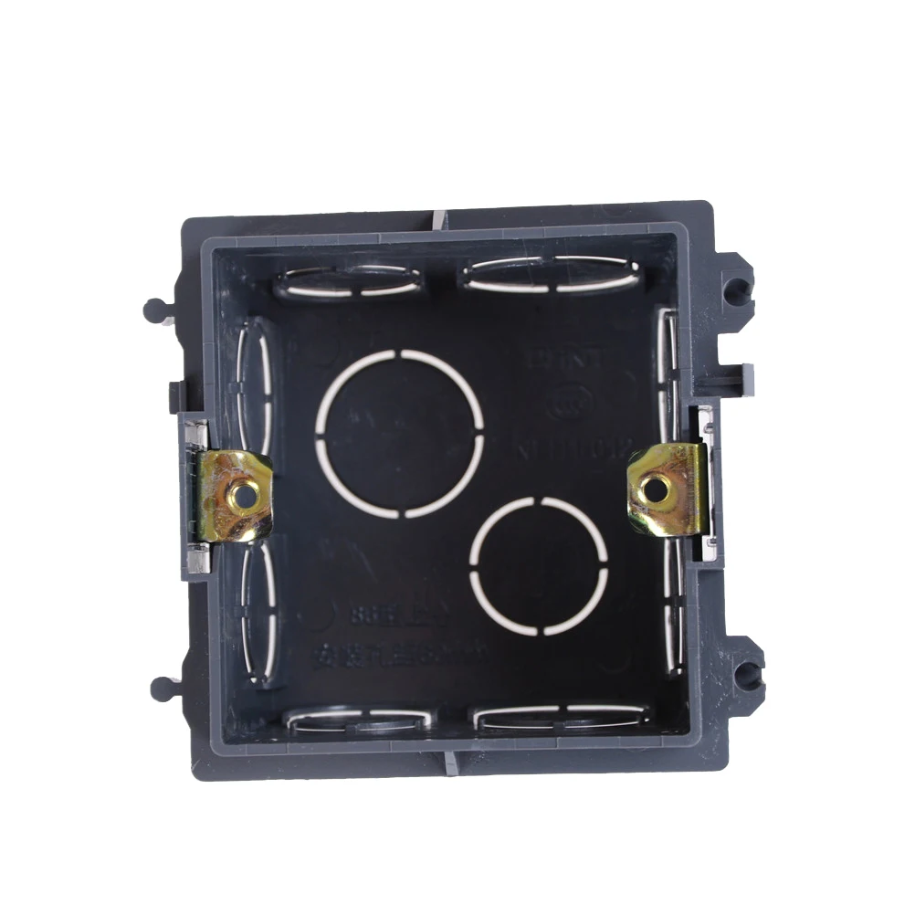 86 Кассетная настенная пластина коробка для типа настенный выключатель и розетка