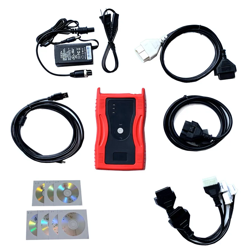 Gds Vci диагностический интерфейс OBD2 инструмент сканирования для hyundai Kia(с триггерным модулем функция записи полета опционально - Цвет: Red no Trigger