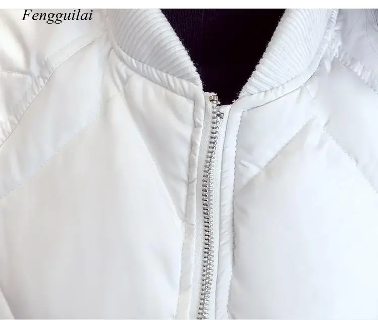 

Light White Black Coat Winter Long Womens Slim Jackets Oversize Autumn Puffer Black Parkas