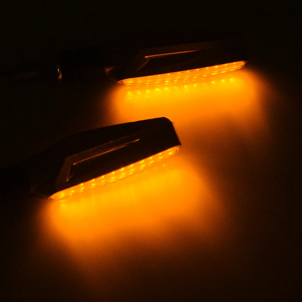

4pcs Motorcycle Turn Sequential Signals LED Blinker Flowing Water Flashing Lights Tail Stop Indicators Turn Signal