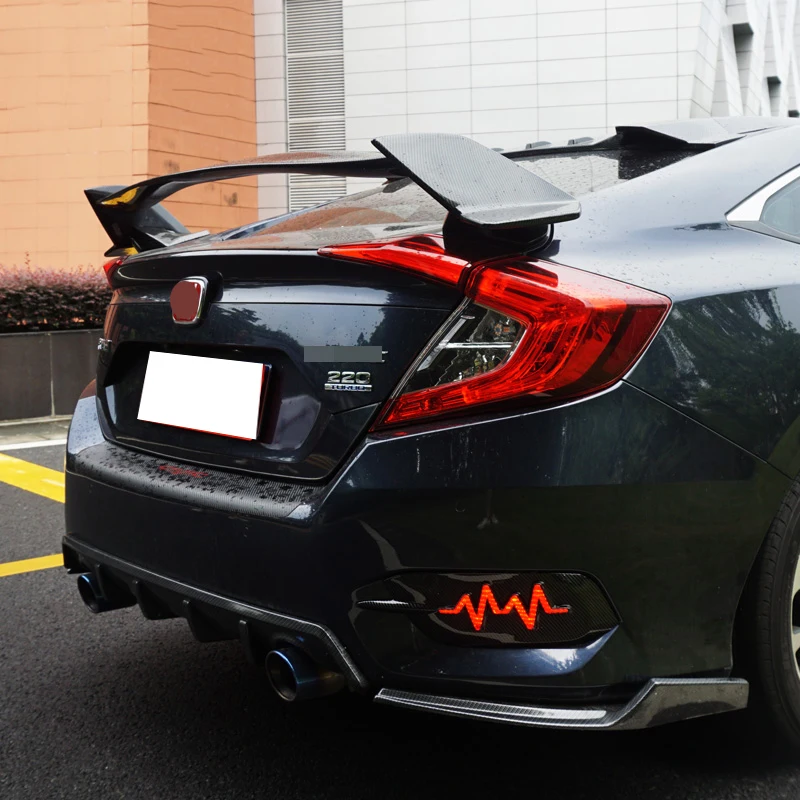 Автомобильный Стайлинг подходит для Honda 10th Gen Civic sedan 2016 2020 Тип R стильный задний