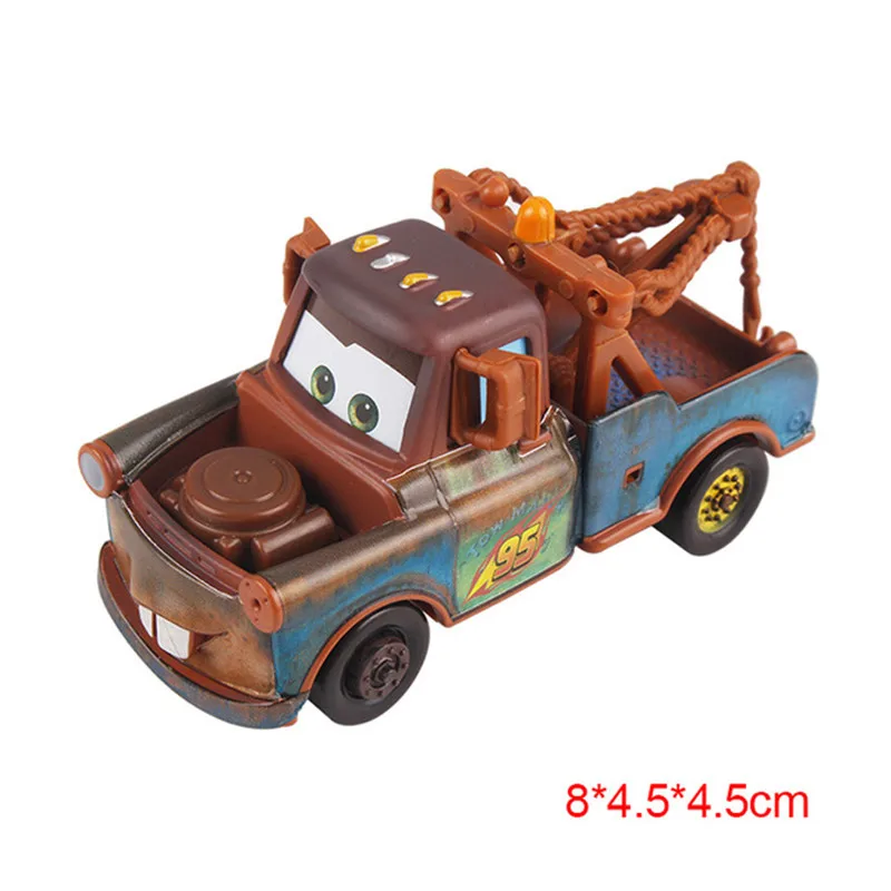 Disney Pixar машина 2 3 Lightning McQueen Mater Jackson Storm Ramirez 1:55 литой автомобиль металлический