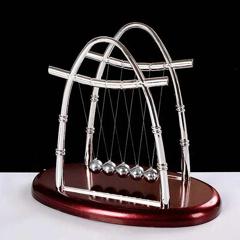 Горячая маятник Ньютона шары баланс украшения Металл несколько игрушек энергии