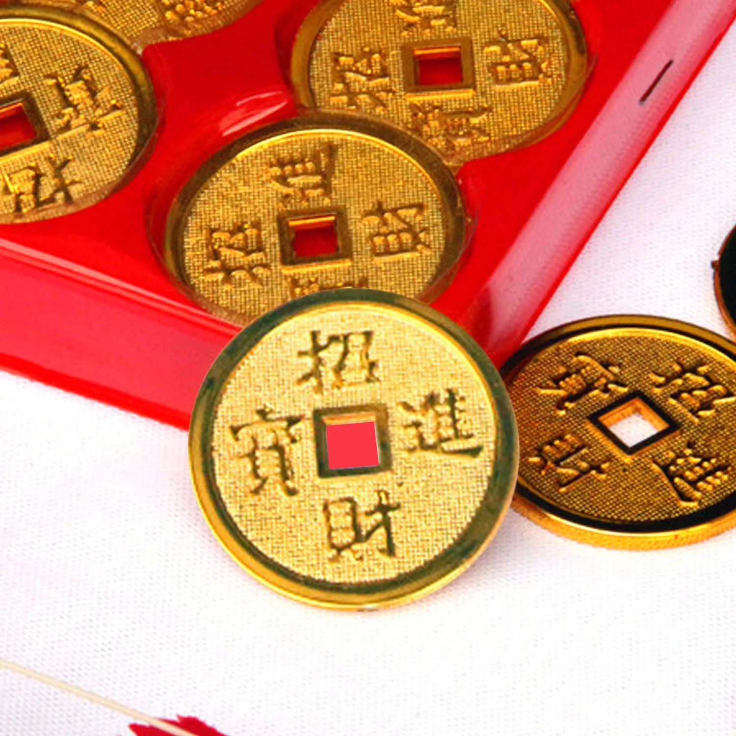 20 штук Китайский Фэншуй Lucky Чинг/древние монеты Золотой Feng Shui удачу для лунных