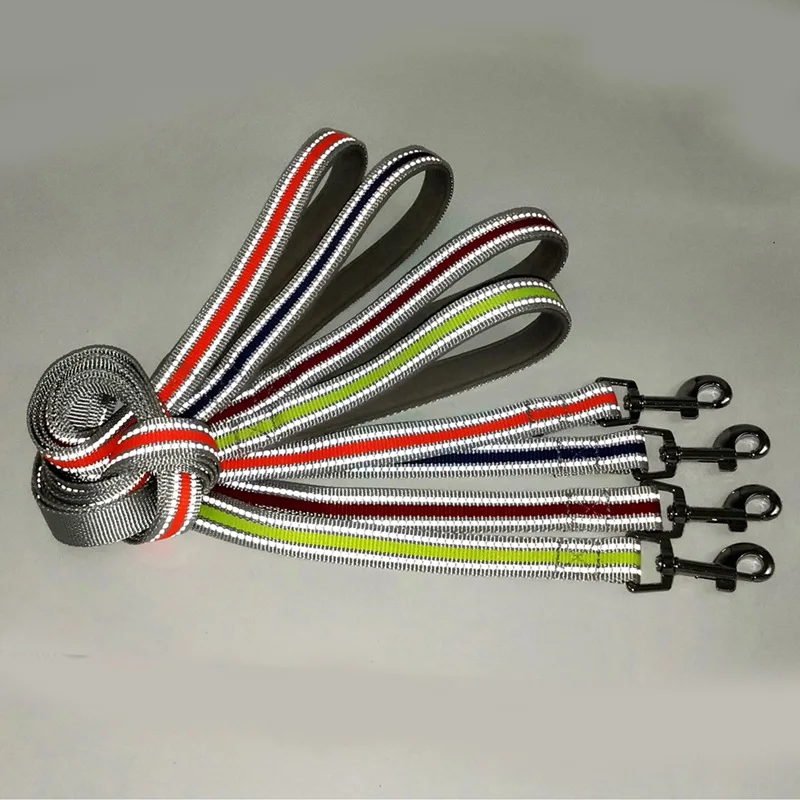 

Multi-Function Pet Safety Walking At Night Leash Adjustable Dog Leash Small Medium Dogs Reflective Leading Traction Rope