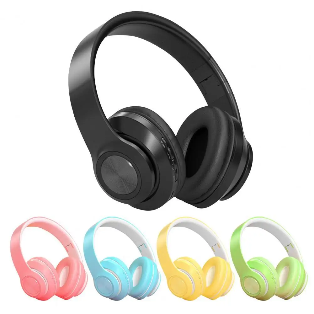 

P33 Foldable Support TF Card Bluetooth 5.0 Headphone Wireless Sports Headset for Mobile Phone