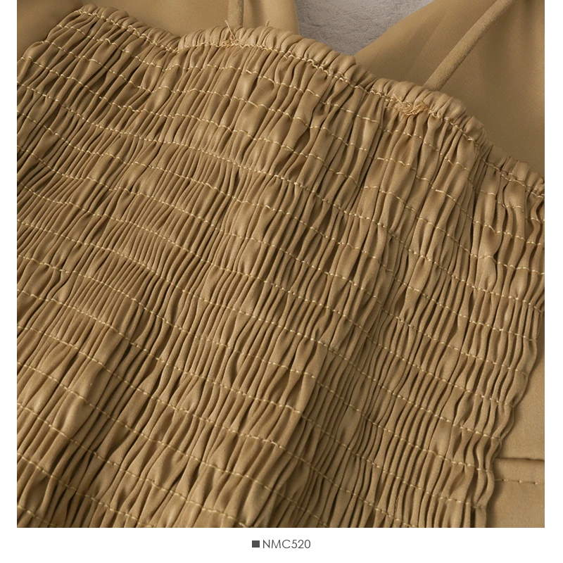 

Sexy Strap Crop Tops Women V Neck Sleeveless Backless Slim Club Camis Summer Elastic Ruched Short Tops