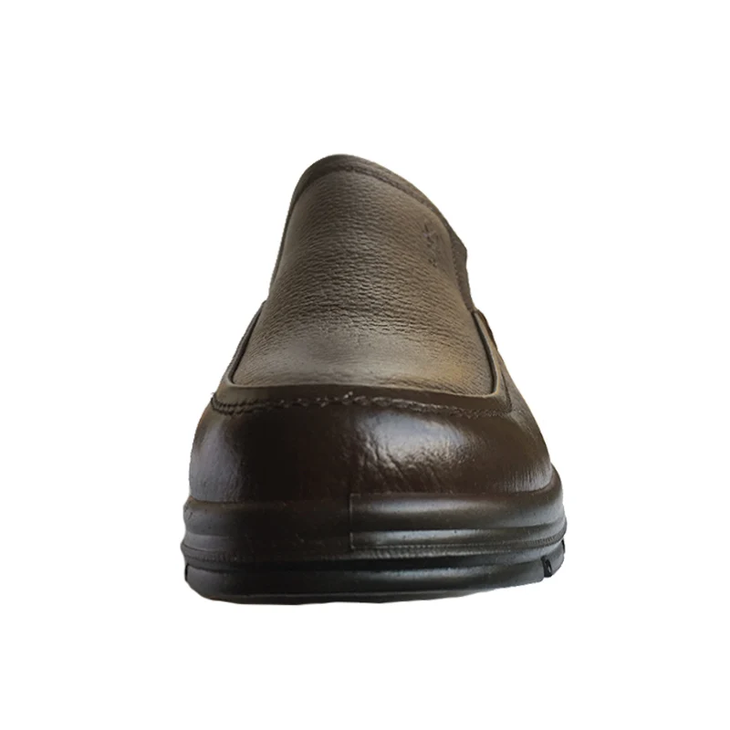Genuine Leather Shoes Men Brand Footwear Non-slip Thick Sole Fashion Men's Casual Male High Quality Cowhide Loafers K059 | Обувь