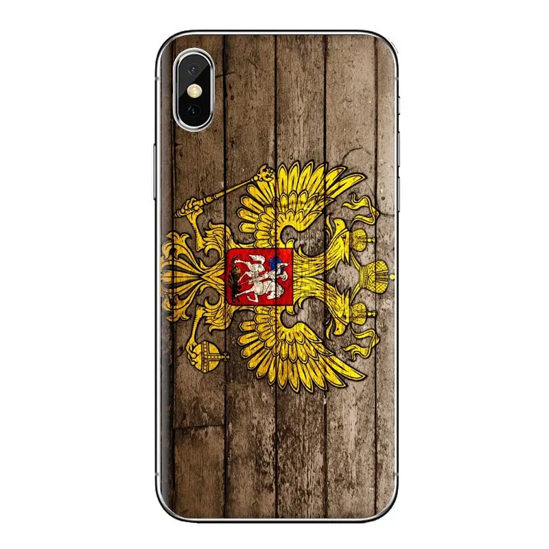 Чехол для мобильного телефона с российским гербом рисунком флага Huawei NOVA 2 3 2i 3i Y6 Y7