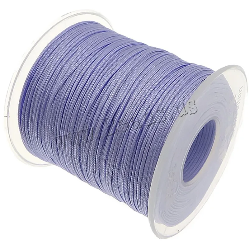 2017 1 мм 100 ярдов/рулон веревка макраме атласные погремушки нейлоновые шнуры/нить