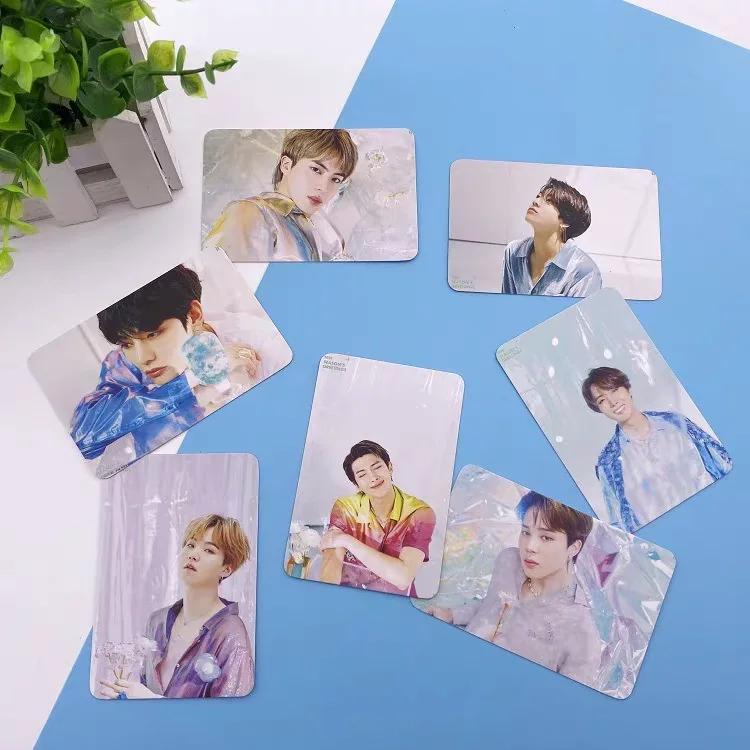 Южнокорейские группы KPOP Bangtan 2020 календарь набор фотокарт ломо постер настенные
