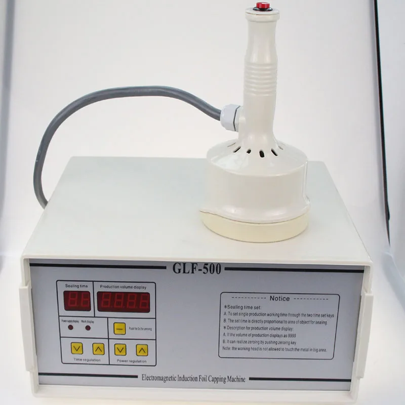 20 100mm машина для запечатывания алюминиевой фольгой ручной Elecomagnetic непрерывной