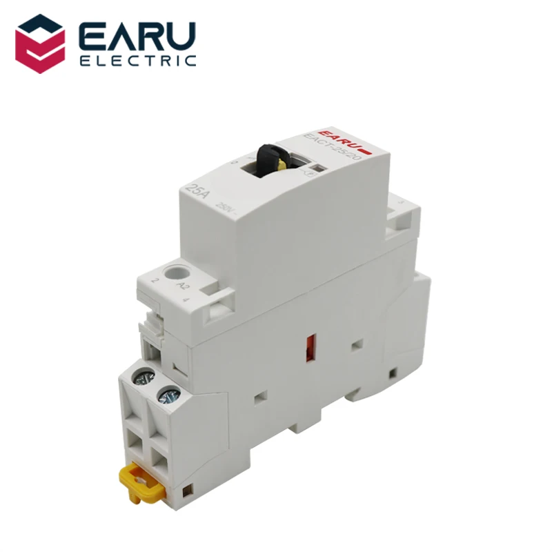 EACT-25 Американская классификация проводов 2р 25A 220V/230V 50/60Hz Din Rail бытовой AC Контактор