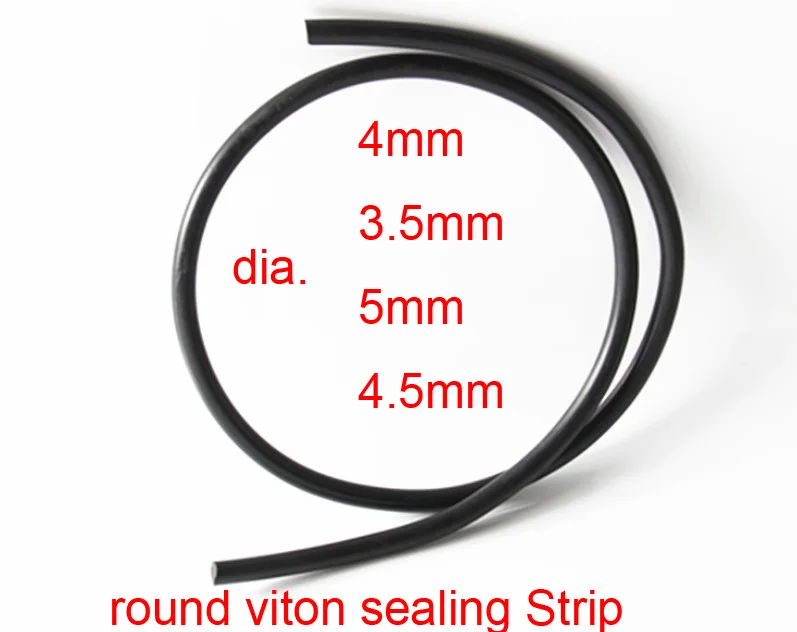 Уплотнительная лента FKM FPM Viton 4 мм 3 5 круглая уплотнительная уплотнительное