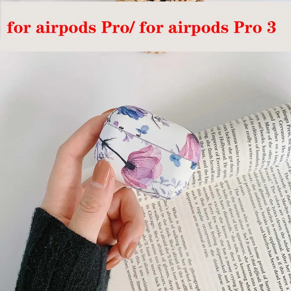A1 for airpods Pro For AirPods Pro Case Earphone Case Gradient Rainbow Color /flower Protective case fundas For Air pods 1/2 cover for 에어팟 케이스 capa - Цвет: A1 for airpods Pro