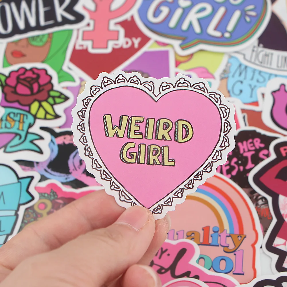 Rsitute R1020 35 шт./компл. феминистские темы мультфильм Скрапбукинг стикер s Наклейка