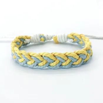 Bohemia Ethnic Bracelet Handmade Rope Woven 4