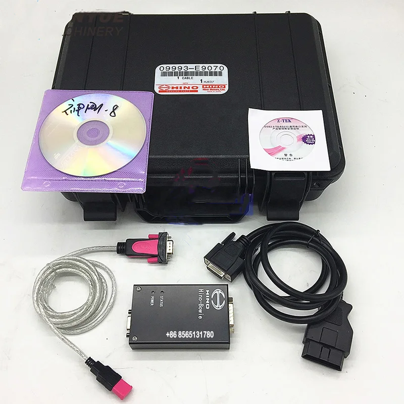 

Kobelco SK-8 SK200-8 Series 09993-E9070 Communication Adapter Electric Diagnostic Tool 09993E9070 for HINO Engines