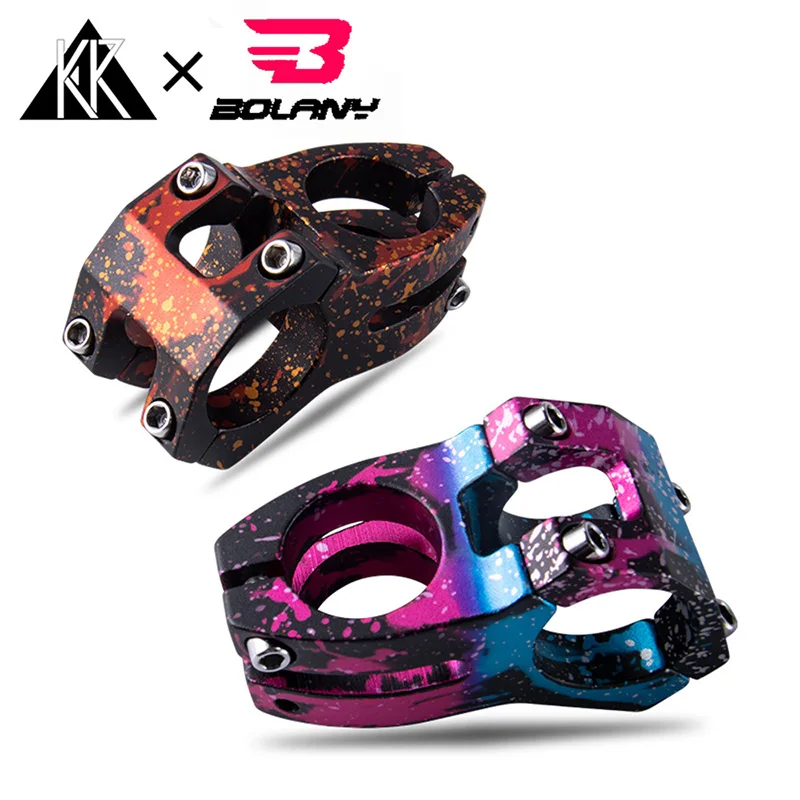 

KR Bicycle Stem New Aluminum Alloy 31.8mm×45mm Downhill Bike / Road Bike Stem High-Strength Lightweight Bike Handlebar Stem