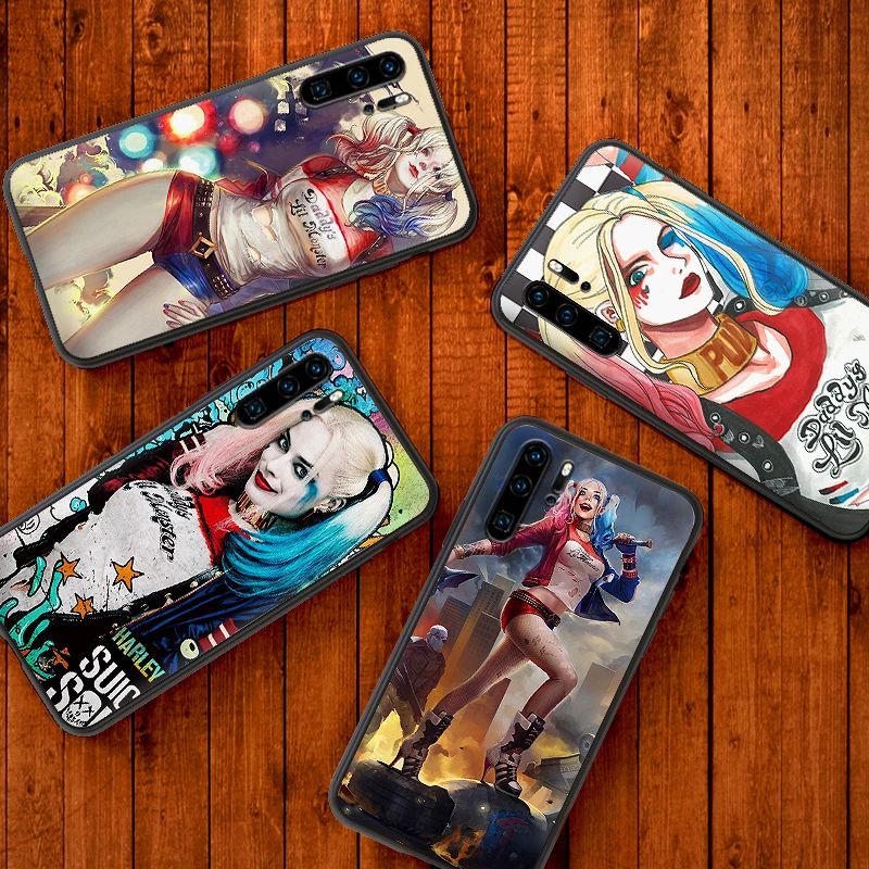 Для huawei Nova 2i 3i 5i Margot robbie task force X сексуальный клоун Y7 2018 Y9 Prime 2019 mate 10 20 Pro Nova2 3 4 Lite