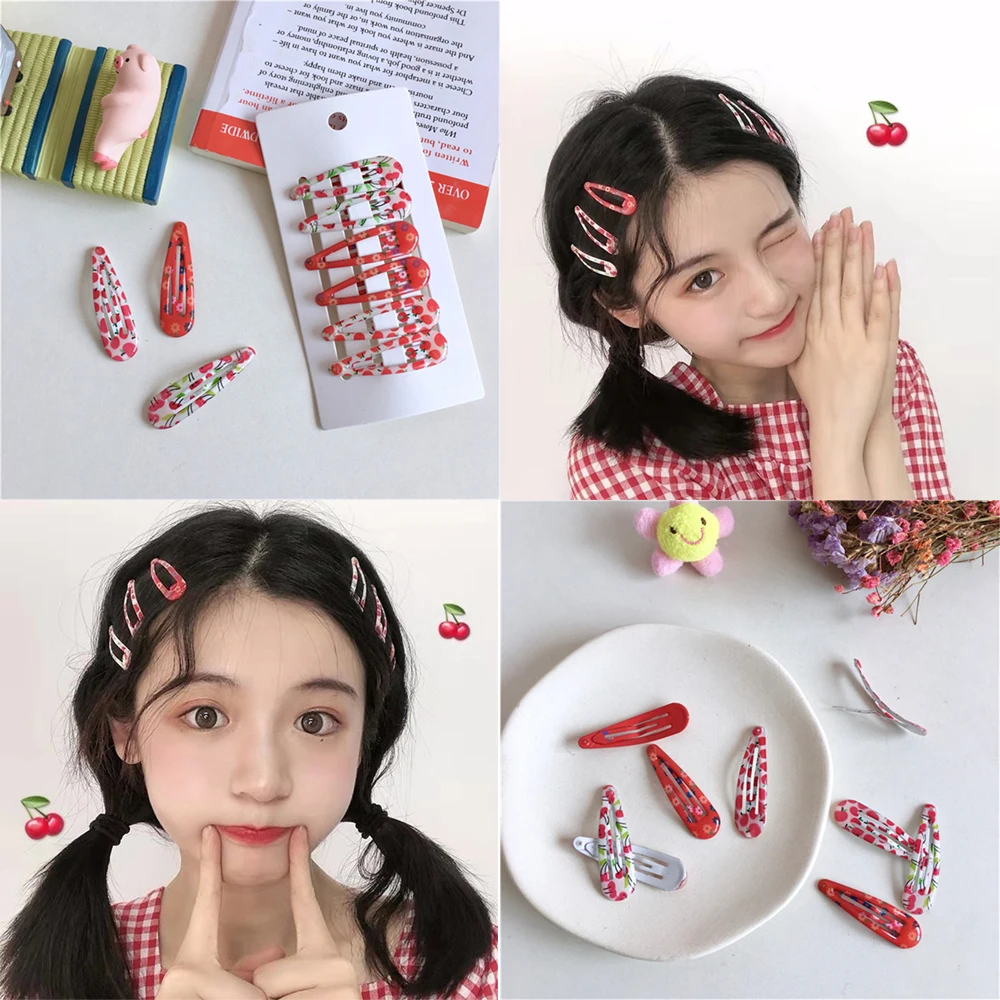 Хит продаж 2019 заколки для волос Koeran девочек милые шпильки BB повязки на голову