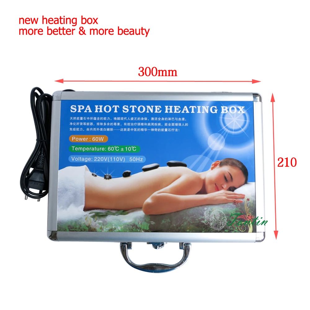 Горячий спа рок Природный базальтовый камень горячий массаж Набор Массаж Лава с