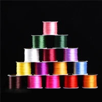 50metersroll elastic crystal beading cord thread string for diy bracelets stretch bracelets jewelry making necklace supplies