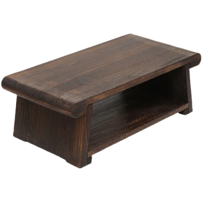 Деревянный чайный столик-татами в стиле ретро эркерный складной китайский стол