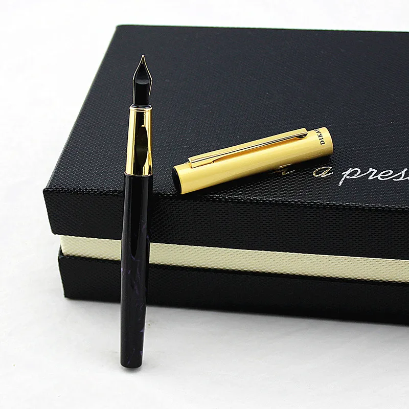 Роскошная перьевая ручка 0 5 мм Подарочная Dazzle fas 6 цветов на выбор милые ручки в