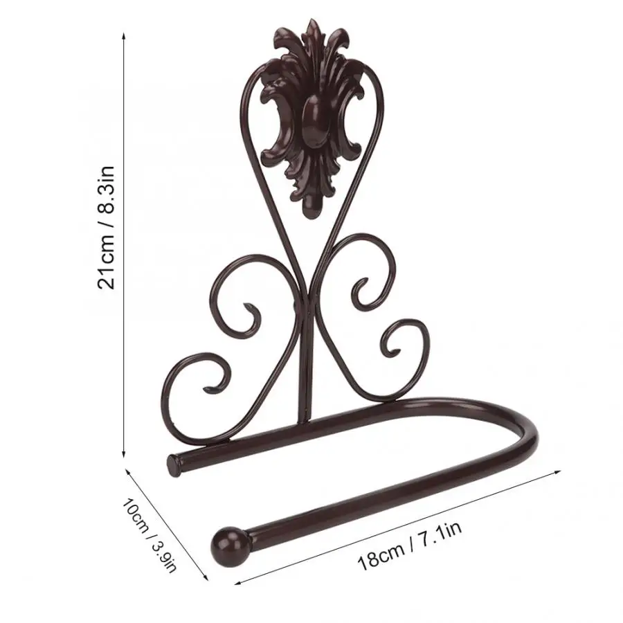 Винтажный держатель для бумажных полотенец настенный салфеток кухни ванной