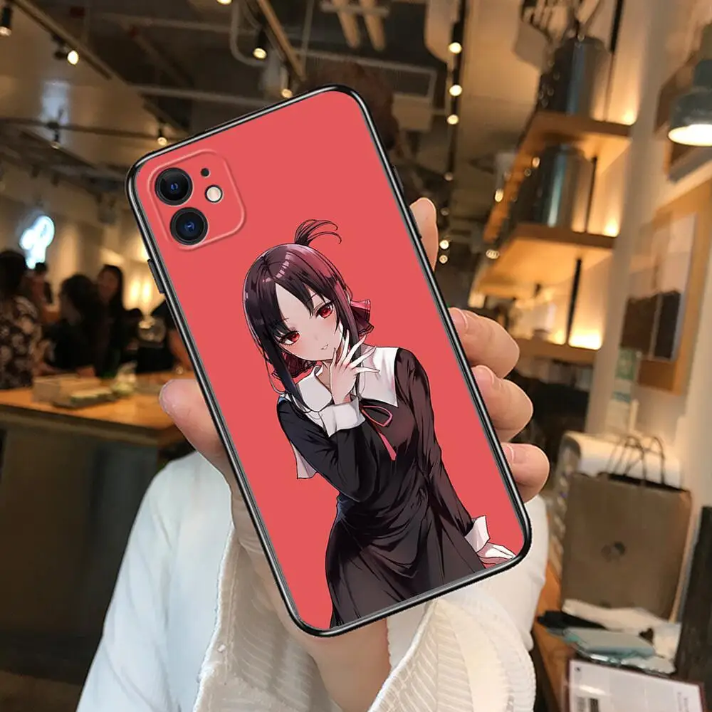 Фото Kaguya-sama: Love Is War Phone Cases For iphone 11 Pro Max case 12 8 PLUS 7 6S XR X XS mini mobile cell wom Мобильные телефоны и Kaguya-sama: Love Is War Phone Cases For iphone 11 Pro Max case 12 8 PLUS 7 6S XR X XS mini mobile cell wom Мобильные телефоны и