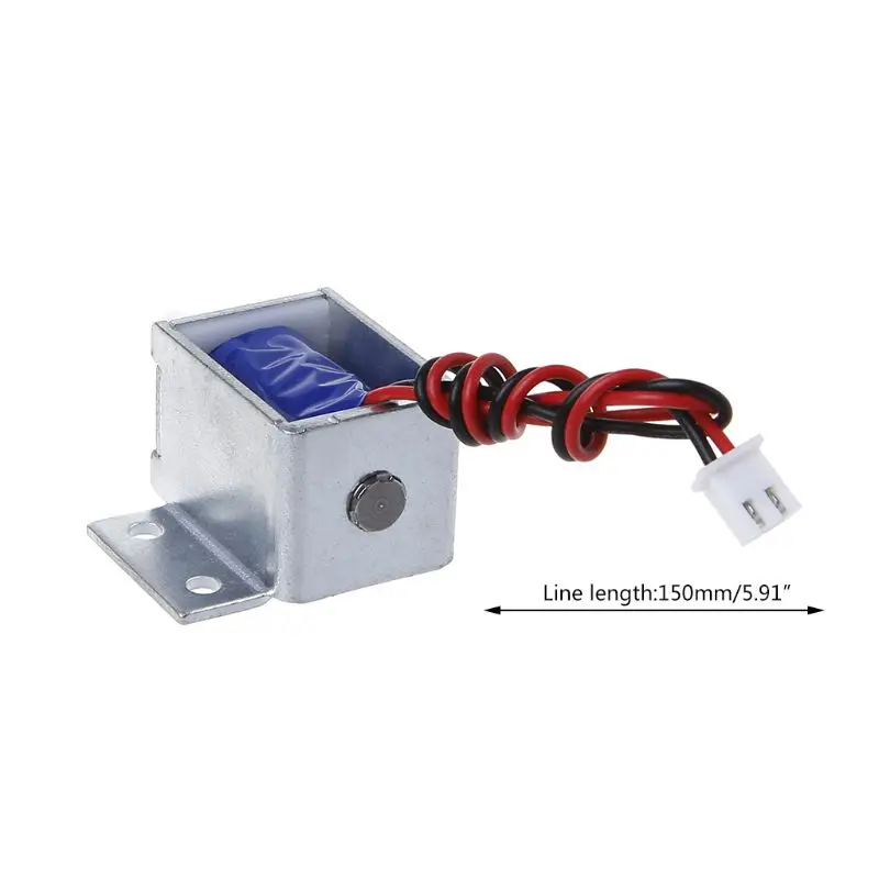 

Micro Electric Solenoid Valve N/C Normally Closed 6V 12V 24V Wires Gas Water Air Control