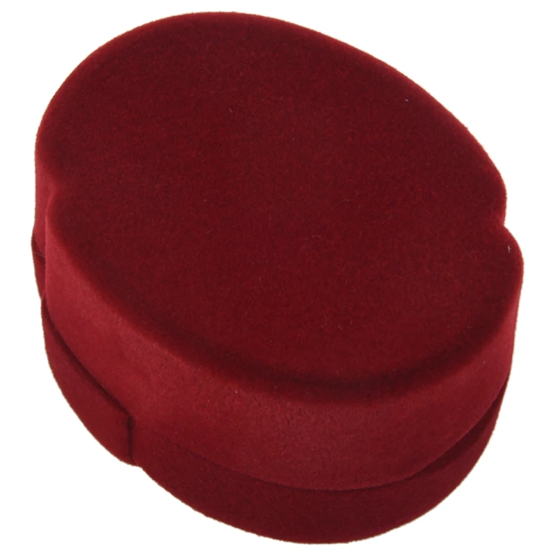 

Velvet Couple Rings Display Storage Case Xmas Gift Box Red