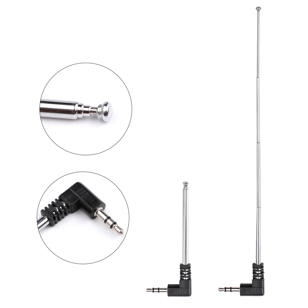 Retractable 3.5 mm FM Radio Antenna Aerial for Television Electric Toy Remote Control Lamps Lanterns VCD For Car Phone | Электроника