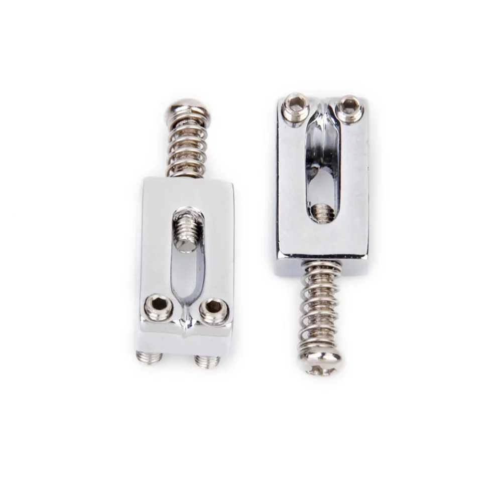 

6pcs Silver Tremolo Bridge Saddles for Electric Guitar