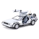 Коллекционная модель автомобиля Delorean Time Machine, 1:24, Dmc-12