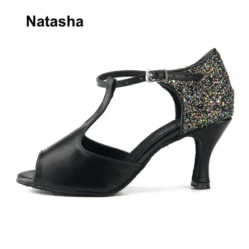 Международные танцевальные туфли Natasha для латиноамериканских танцев