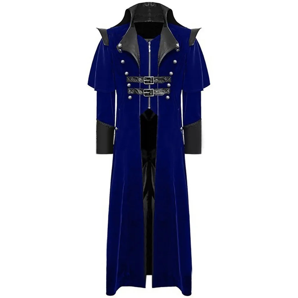 Мужской костюм в викторианском стиле для взрослых черный смокинг Модный Плащ