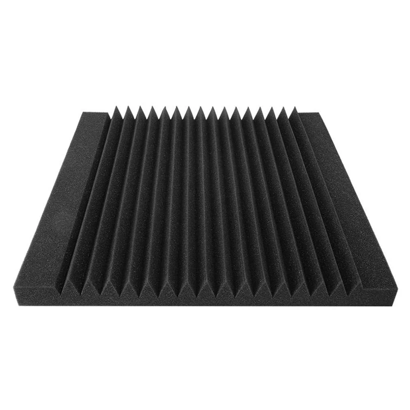 

6 Pcs Acoustic Panels,Soundproofing Foam Acoustic Panel Studio Recording Sound Isolation Wall Tiles Piano Room Material
